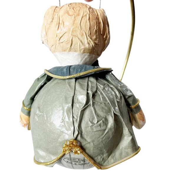 Adorable Louis Nichole 1983 Dog made for Kurt S Adler Papier-Mâché Ornament - Picture 3 of 7